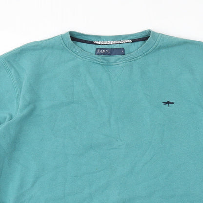 Mens UK Size S Easy Green Pullover Sweatshirt