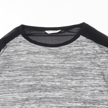 Womens UK Size 8 Miss Selfridge Grey Pullover Jumper