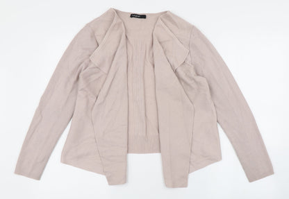 Autograph Womens Pink Collared  Polyester Cardigan Jumper Size 10