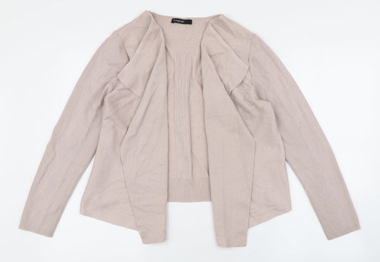 Autograph Womens Pink Collared  Polyester Cardigan Jumper Size 10