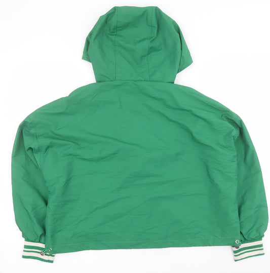 SheIn Womens Green   Bomber Jacket Jacket Size S  Zip