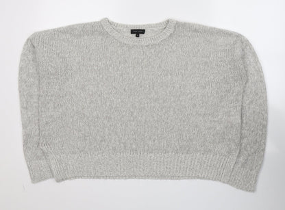 Womens UK Size L New Look Grey Pullover Jumper