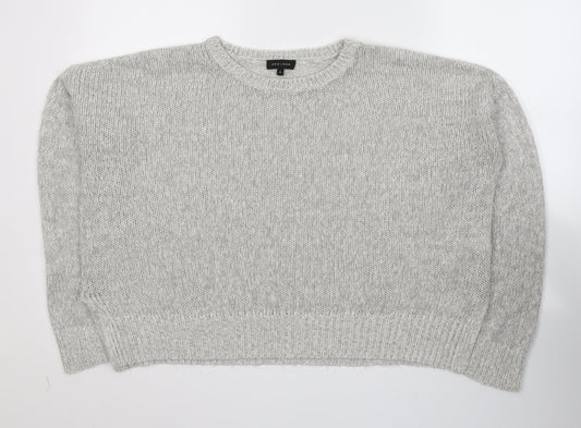 Womens UK Size L New Look Grey Pullover Jumper