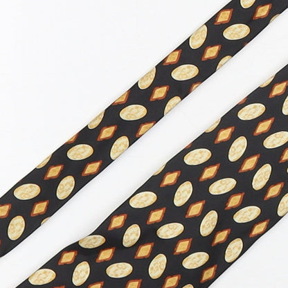 Mens Ciro Citterio Multicoloured Geometric  Pointed Tie