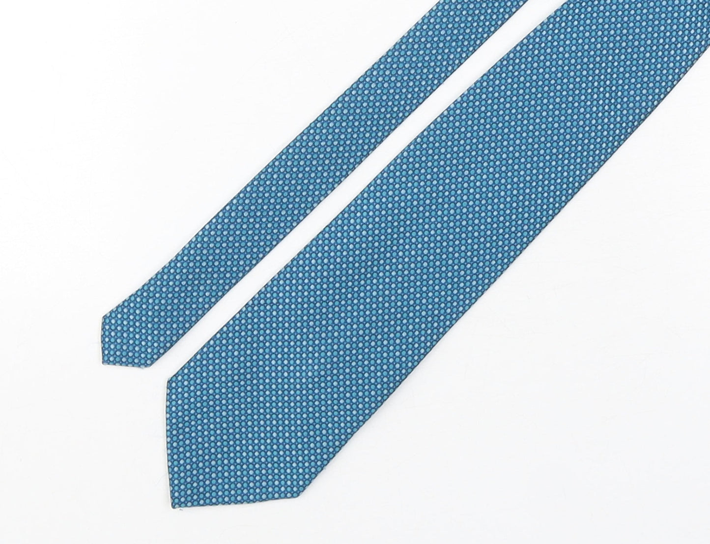 Wolsey Mens Green Polka Dot Polyester Pointed Tie One Size