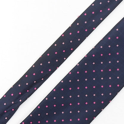 Marks and Spencer Mens Multicoloured Geometric Polyester Pointed Tie One Size