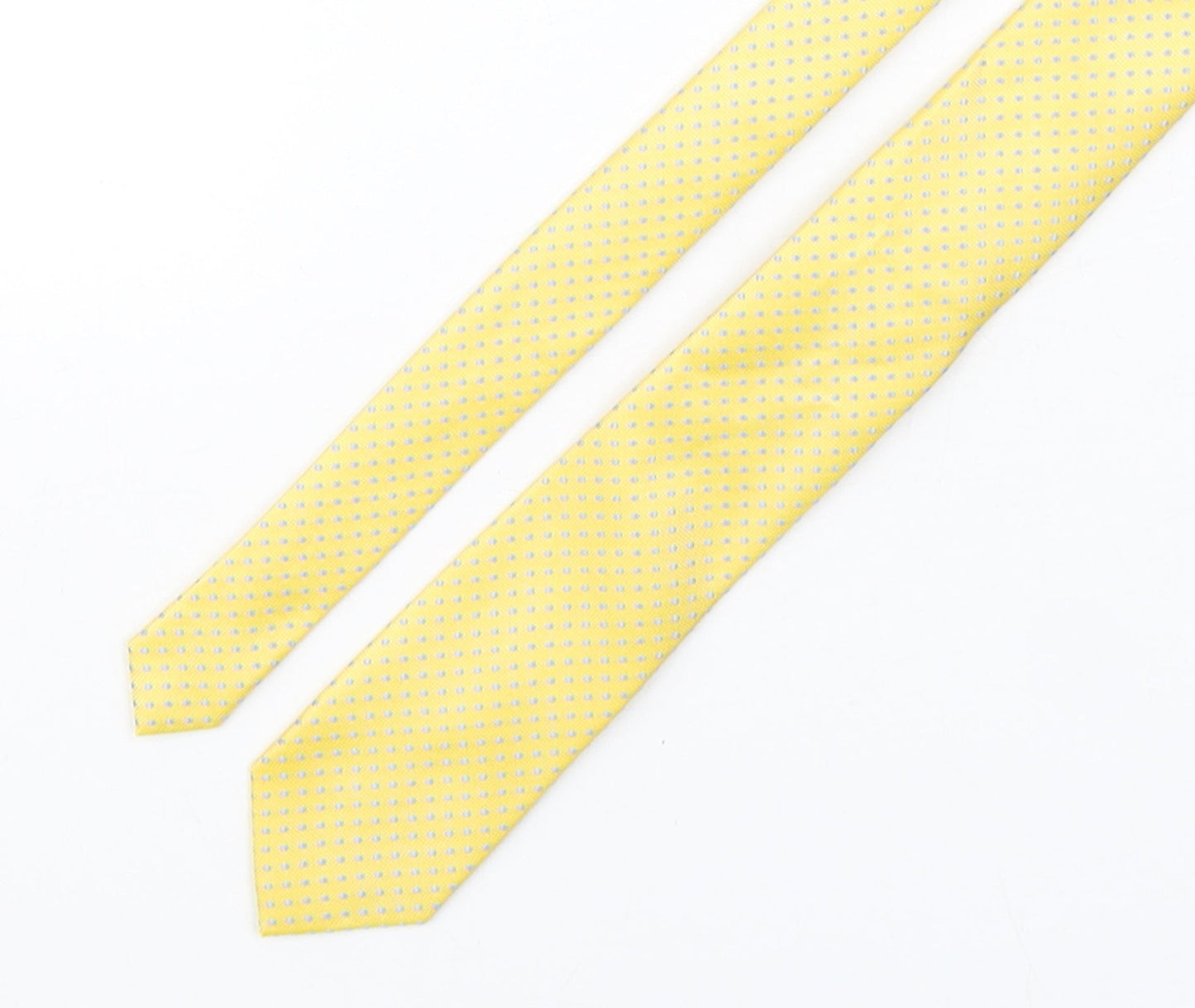 NEXT Mens Multicoloured Polka Dot Polyester Pointed Tie One Size