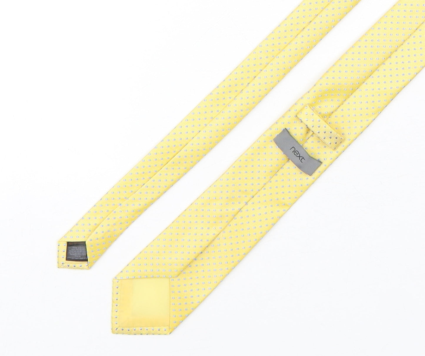 NEXT Mens Multicoloured Polka Dot Polyester Pointed Tie One Size