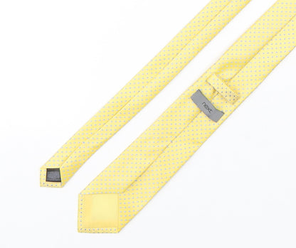 NEXT Mens Multicoloured Polka Dot Polyester Pointed Tie One Size