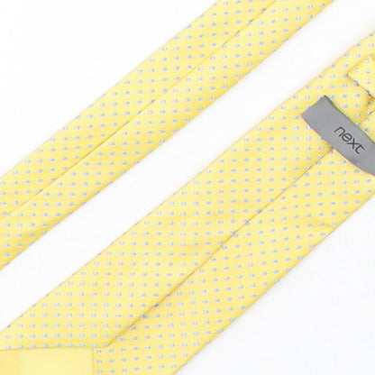NEXT Mens Multicoloured Polka Dot Polyester Pointed Tie One Size
