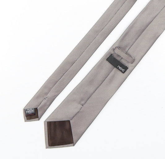 NEXT Mens Multicoloured Polka Dot Polyester Pointed Tie One Size