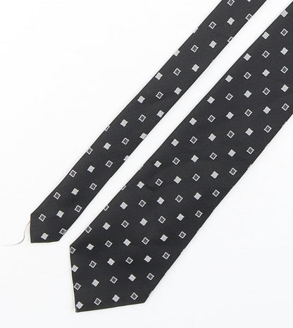 Marks and Spencer Mens Multicoloured Geometric Polyester Pointed Tie One Size