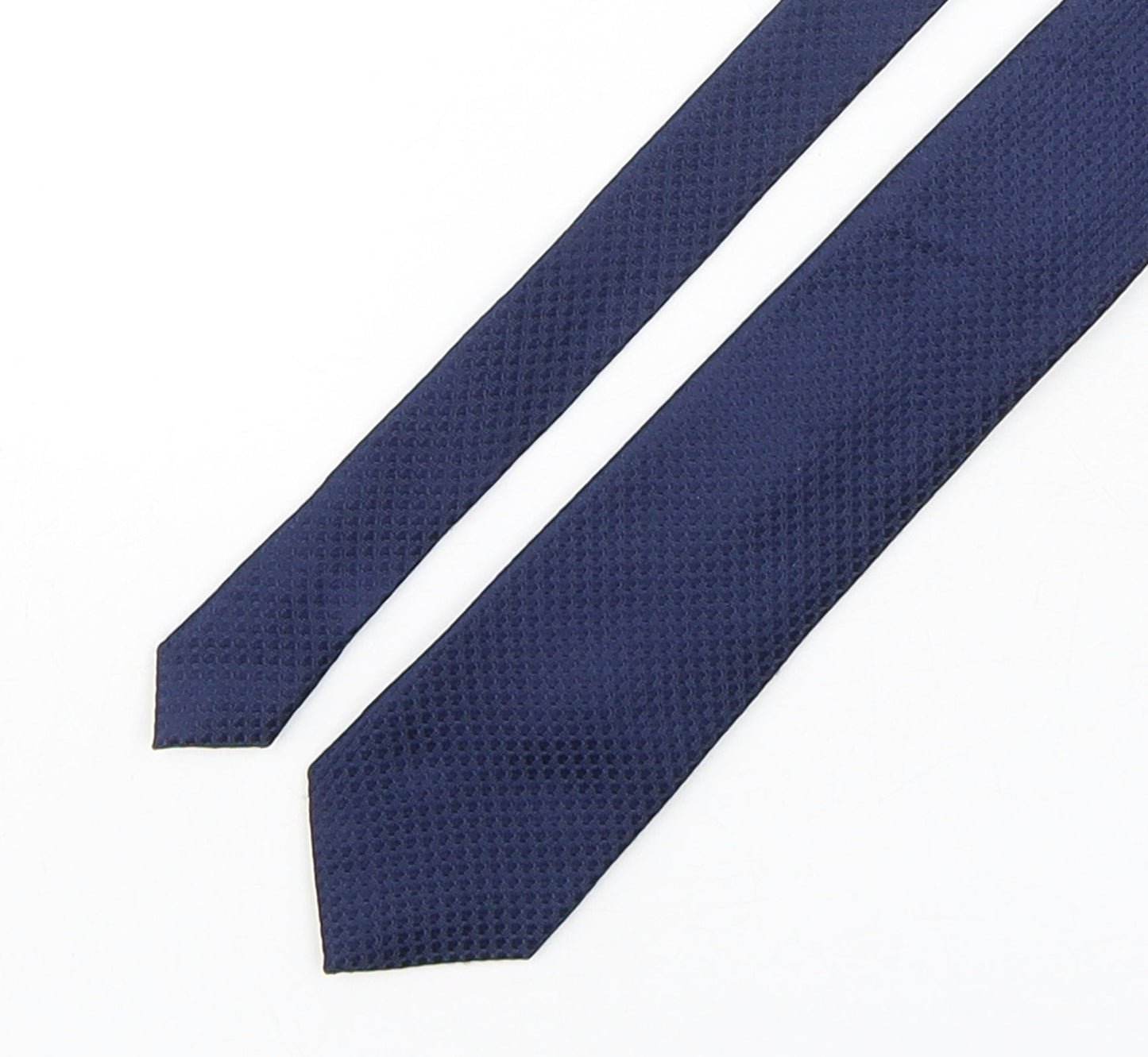 Hammond & CO Mens Blue  Silk Pointed Tie One Size
