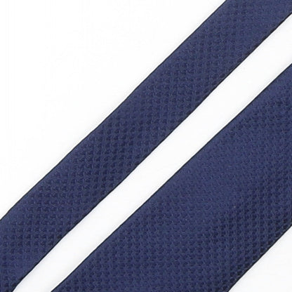 Hammond & CO Mens Blue  Silk Pointed Tie One Size