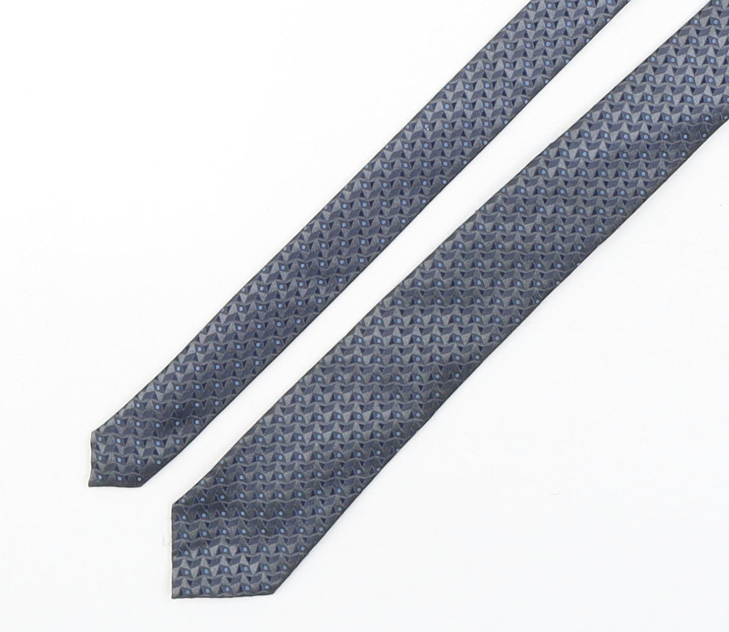 NEXT Mens Multicoloured Geometric Polyester Pointed Tie One Size
