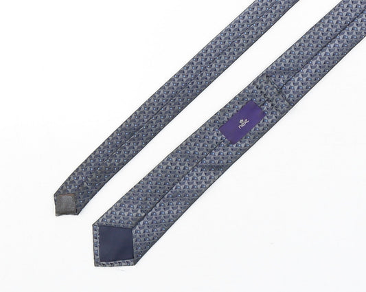 NEXT Mens Multicoloured Geometric Polyester Pointed Tie One Size