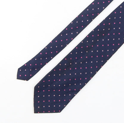 Marks and Spencer Mens Multicoloured Geometric Polyester Pointed Tie One Size