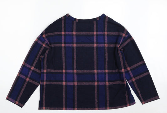 Womens UK Size 16 Marks and Spencer Blue Pullover Sweatshirt