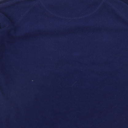 Crane Womens Blue  Polyester Pullover Sweatshirt Size M