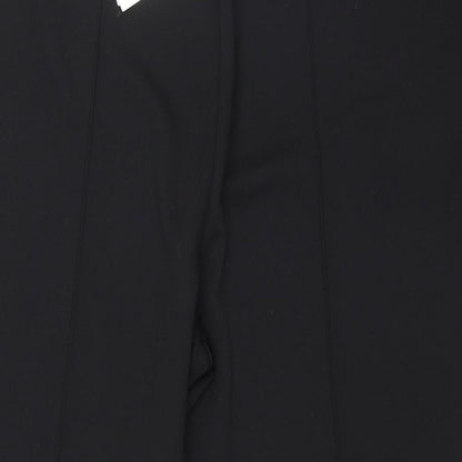 Classics Womens Black  Polyester Trousers  Size 28 L29 in Regular