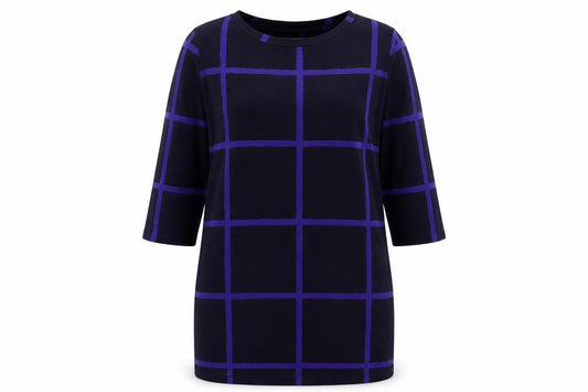 Womens UK Size 16 Nutmeg Blue Pullover Jumper