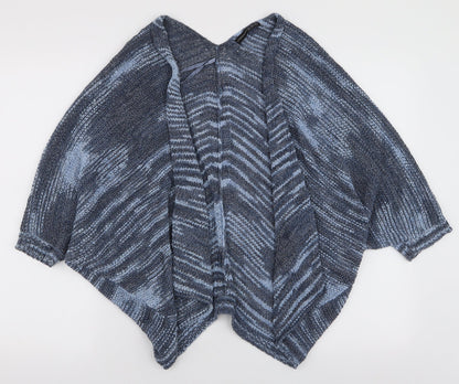 Womens UK Size S Atmosphere Blue Cardigan Jumper