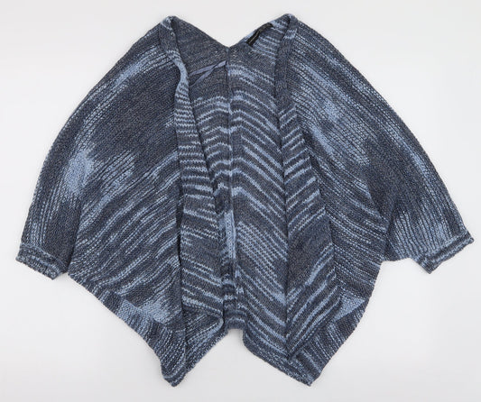 Womens UK Size S Atmosphere Blue Cardigan Jumper