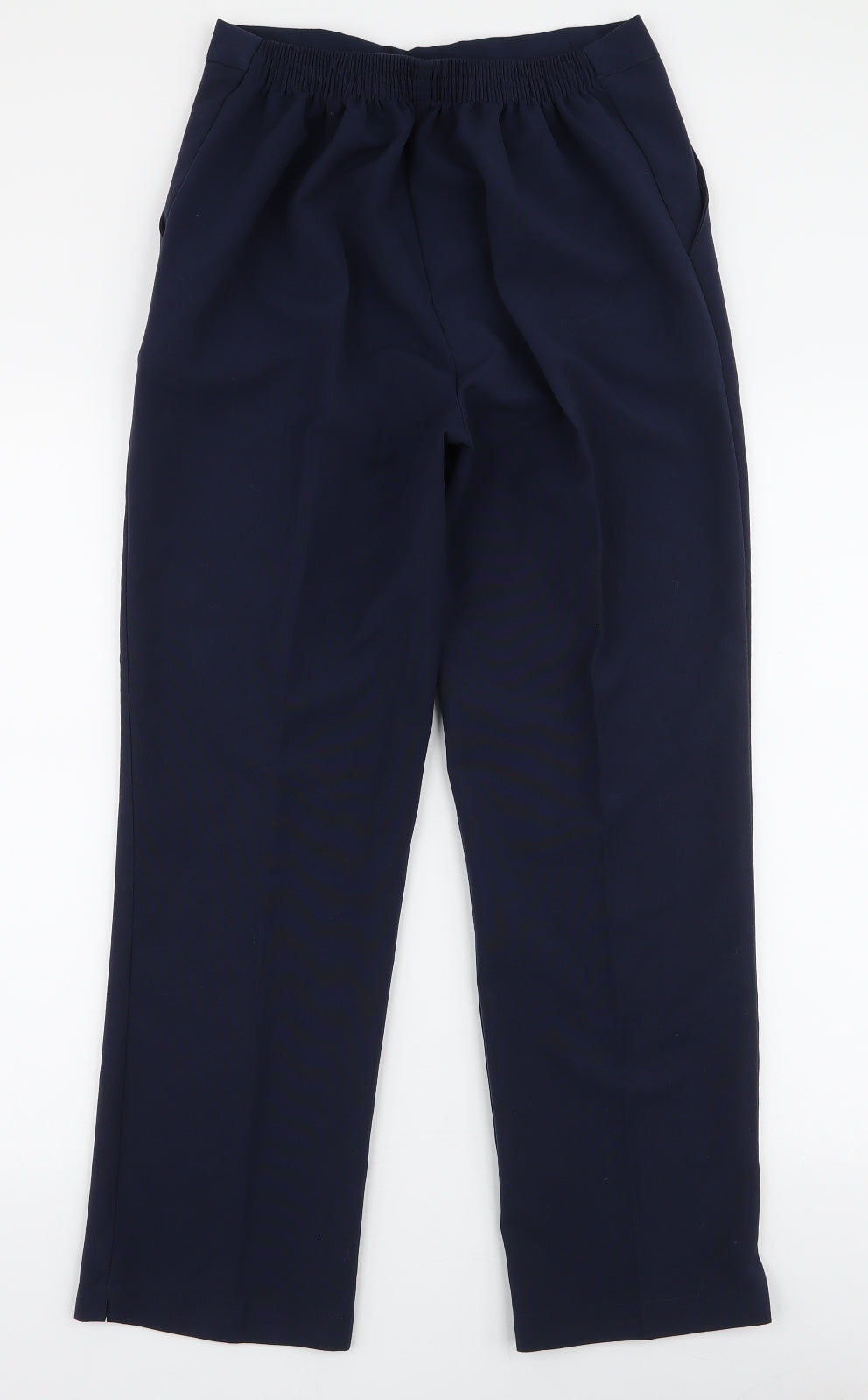 Womens UK Size 14 Preworn Slim Fit  Blue Trousers