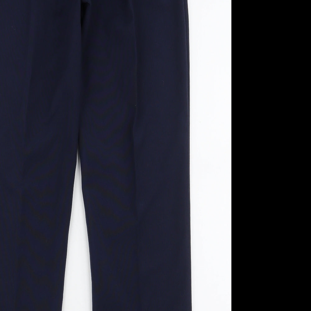 Womens UK Size 14 Preworn Slim Fit  Blue Trousers