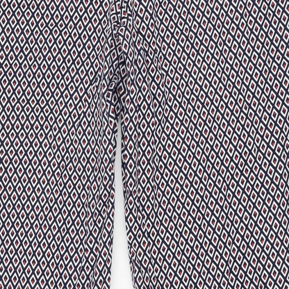 Womens UK Size 14 Dunnes Stores Regular Fit Carrot Blue Trousers