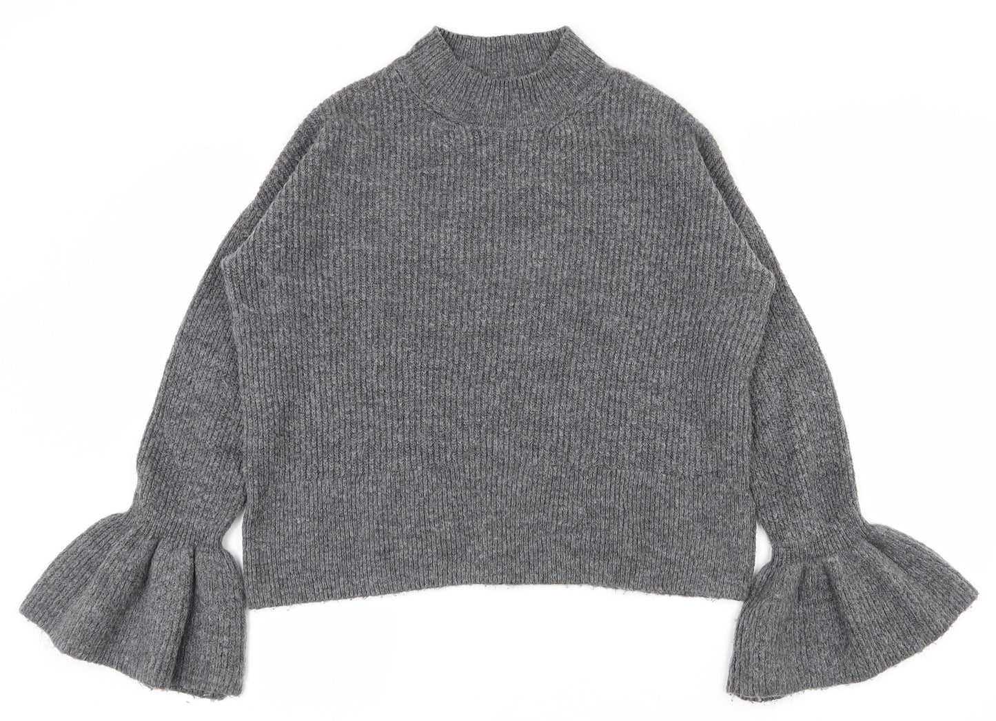 Womens UK Size S Marks and Spencer Grey Pullover Jumper