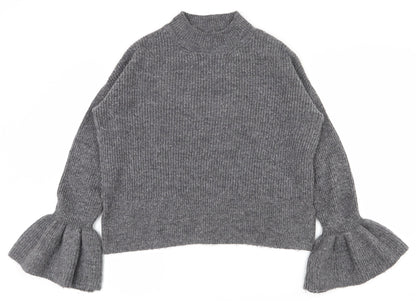 Womens UK Size S Marks and Spencer Grey Pullover Jumper