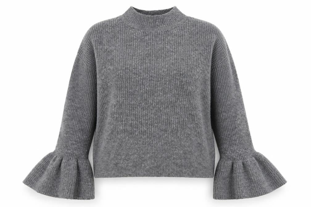 Womens UK Size S Marks and Spencer Grey Pullover Jumper