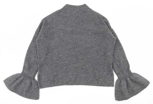 Womens UK Size S Marks and Spencer Grey Pullover Jumper