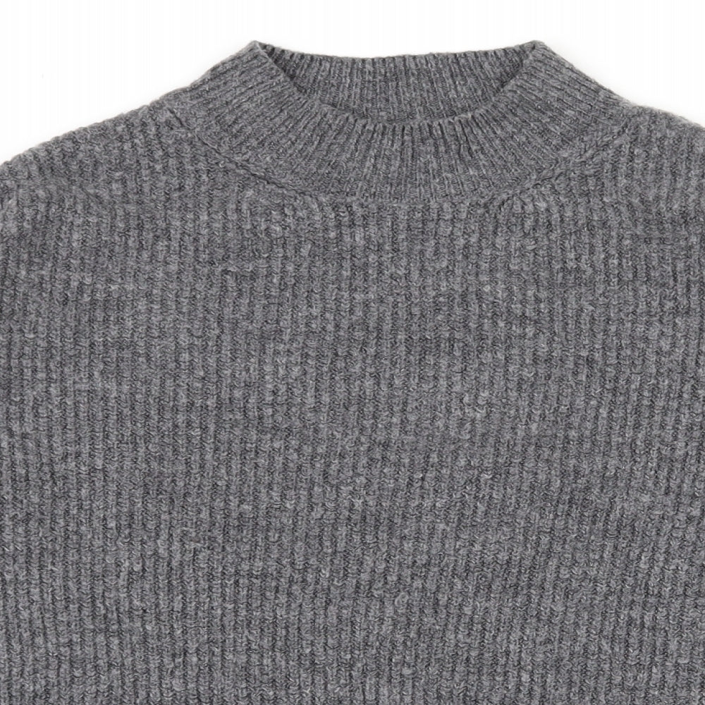 Womens UK Size S Marks and Spencer Grey Pullover Jumper