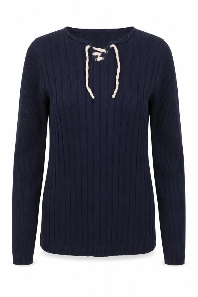Womens UK Size M River Island Blue Pullover Jumper