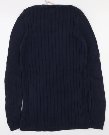 Womens UK Size M River Island Blue Pullover Jumper
