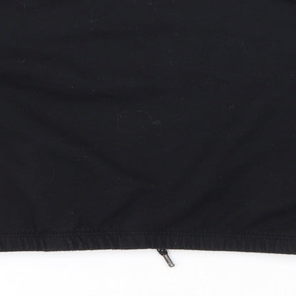 Primark Girls Black  Cotton Pullover Sweatshirt Size 8-9 Years  Pullover - Cropped, drawstring at waist