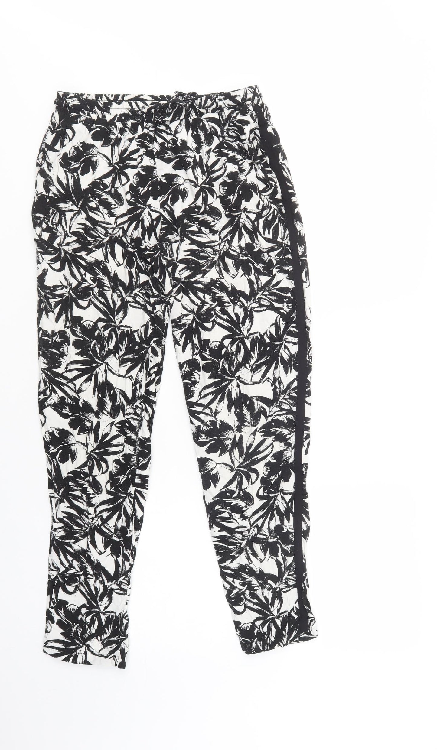 Womens UK Size 8 Dorothy Perkins Regular Fit  Black Trousers