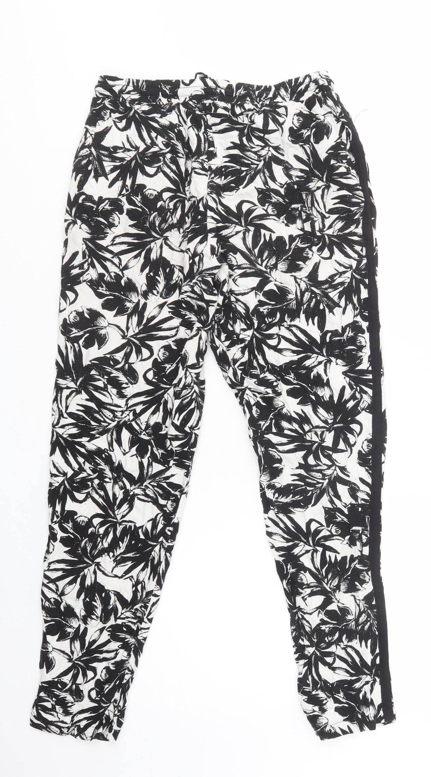 Womens UK Size 8 Dorothy Perkins Regular Fit  Black Trousers