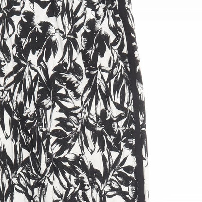Womens UK Size 8 Dorothy Perkins Regular Fit  Black Trousers