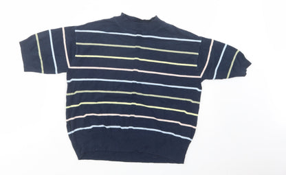 Womens UK Size S Marks and Spencer Blue Pullover Jumper