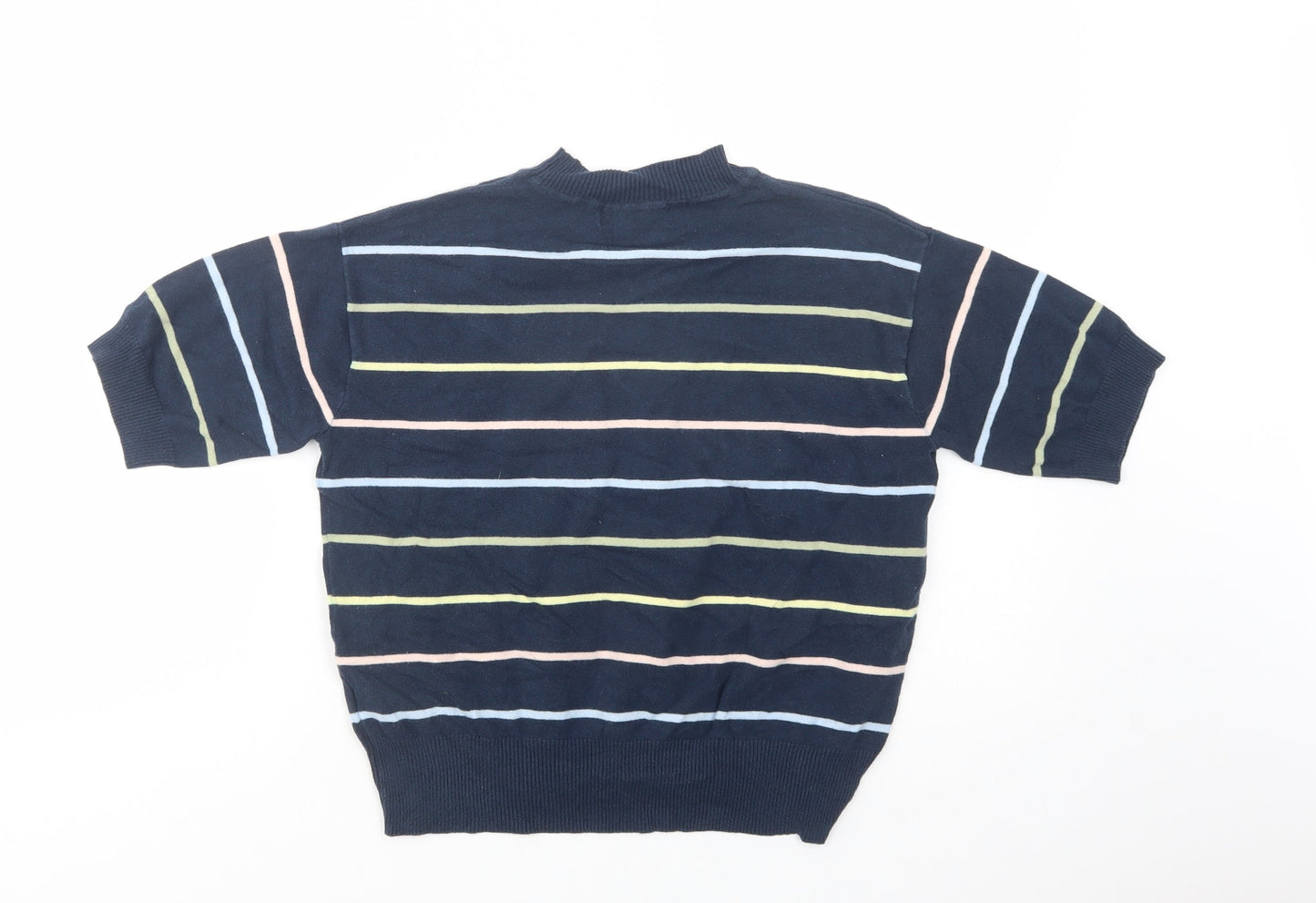 Womens UK Size S Marks and Spencer Blue Pullover Jumper
