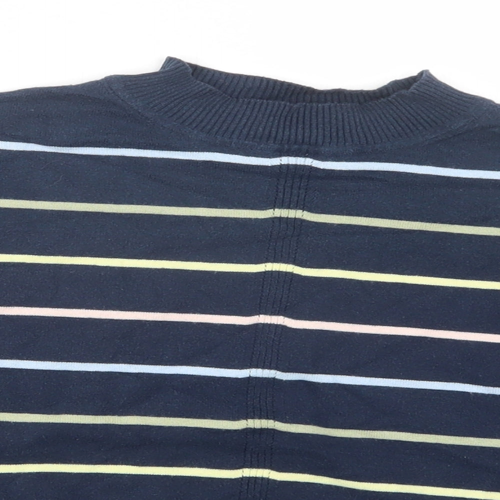 Womens UK Size S Marks and Spencer Blue Pullover Jumper