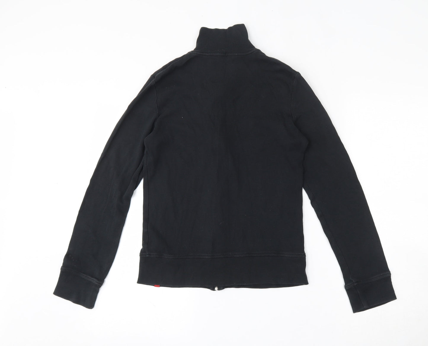 EDC Womens Black  100% Cotton Full Zip Sweatshirt Size L  Zip