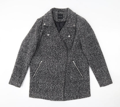 Womens UK Size 10 New Look Grey Jacket