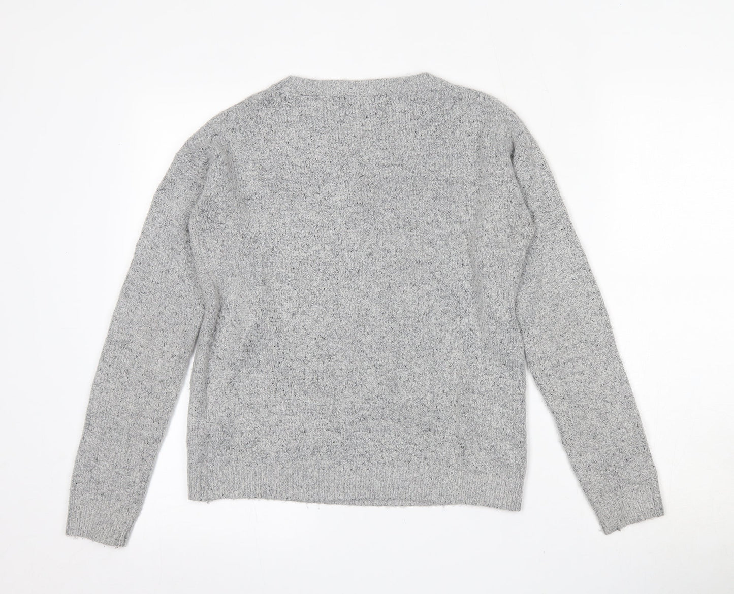 Womens UK Size 6 Atmosphere Grey Pullover Jumper