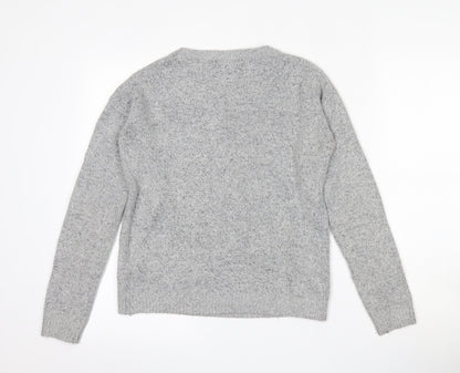 Womens UK Size 6 Atmosphere Grey Pullover Jumper