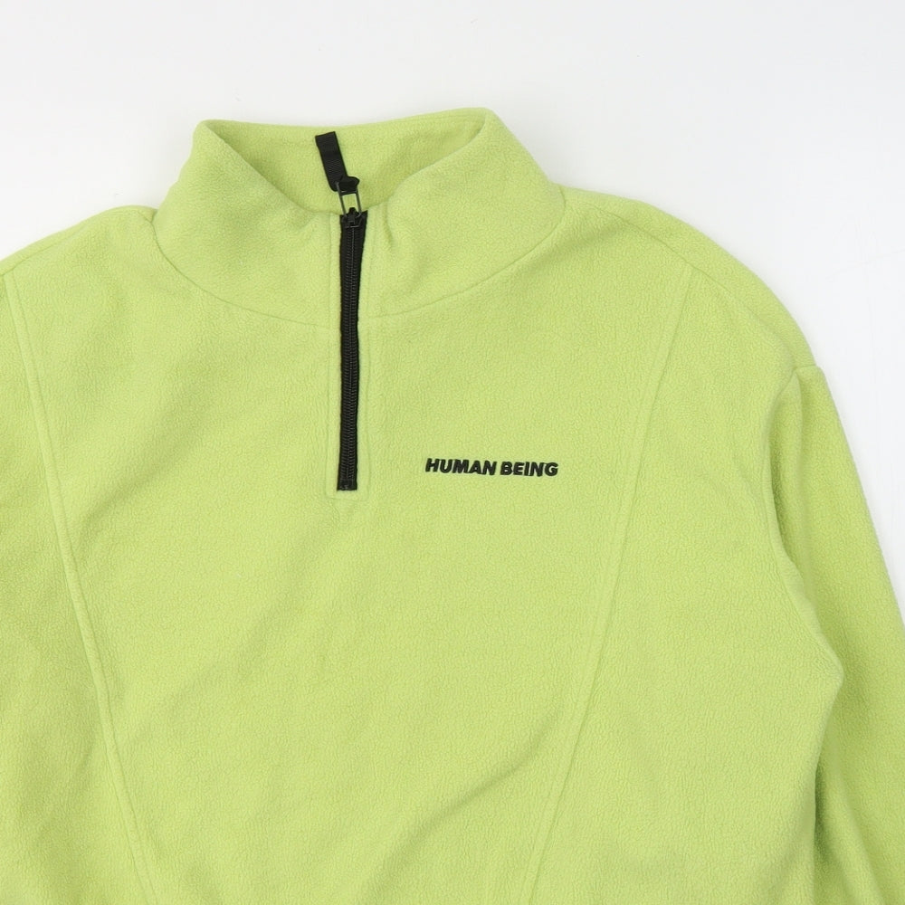 Womens UK Size S Divided by H&M Green Pullover Sweatshirt