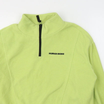 Womens UK Size S Divided by H&M Green Pullover Sweatshirt